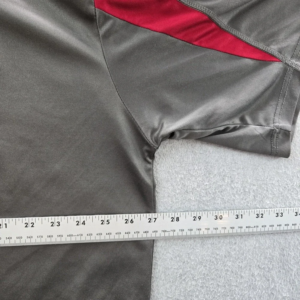 San Francisco 49ers Men Polo 3XLT Gray Embroidered Logo TX3 Cool